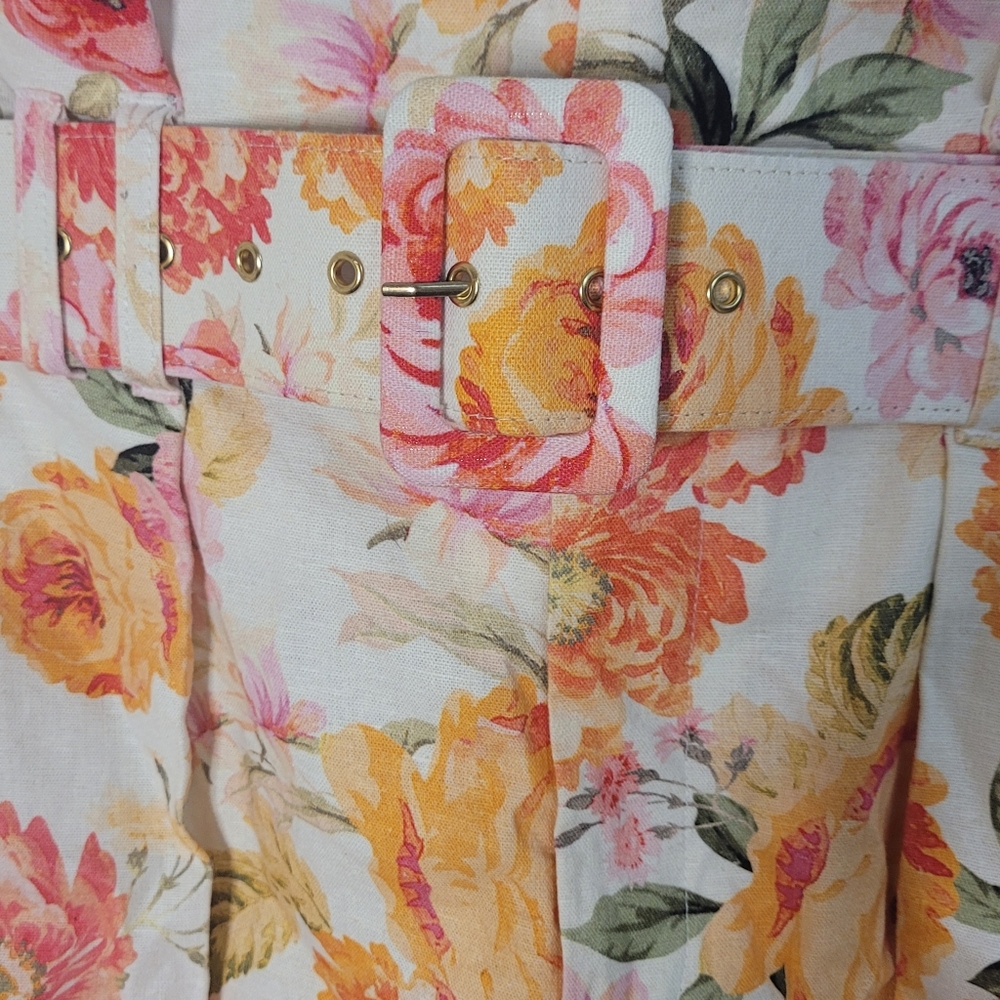 For Love And Lemons NWOT Floral Shorts Size M - Picture 2 of 5